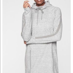 Athleta victory sweatshirt dress hooded